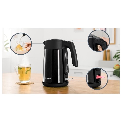 ΒΡΑΣΤΗΡΑΣ BOSCH TWK7L463 BLACK 2400W 1.7Lt